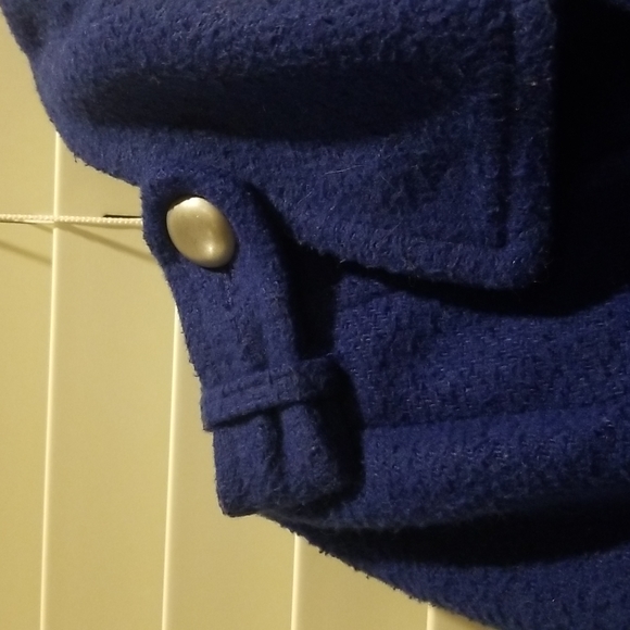 Royal Blue Pea Coat - Picture 4 of 8